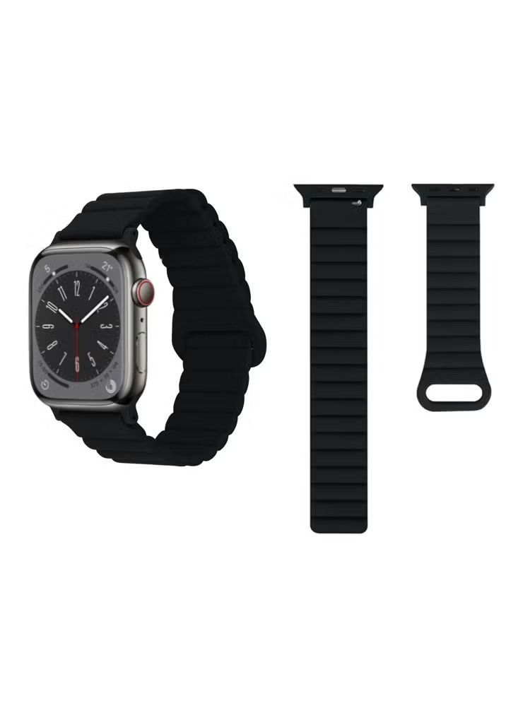 Zaboon Silicone Loop Replacement Band For Apple Watch 49/45/44/42mm Series Ultra/8/7/6/5/4/SE - Image 1