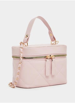 Styli Quilted Design Bucket Crossbody Bag  - Image 1