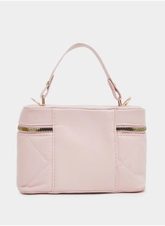 Styli Quilted Design Bucket Crossbody Bag  - Image 3
