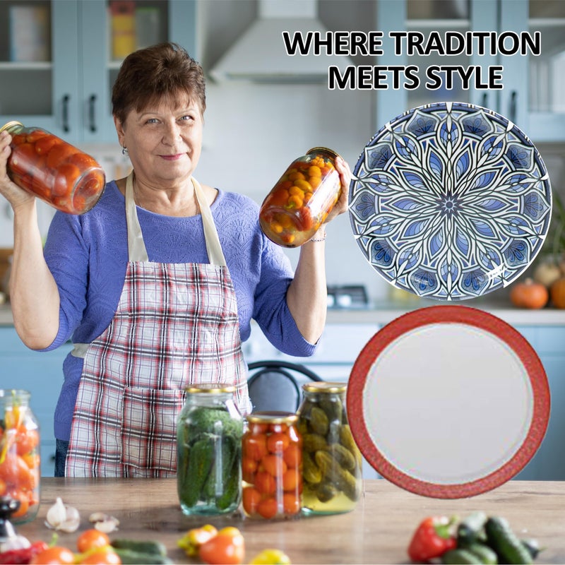 Supa Ant Canning Lids-Canning Lids Wide Mouth-Canning Jar Lids-Wide Mouth Canning Lids-Can Lids-Jar lids- For Jars Canning Lids 50pk (Blue) - Image 5