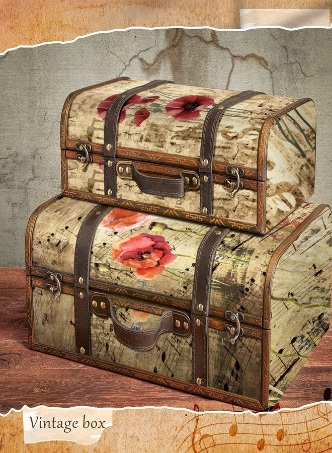 PerKoop 48 Sheets Decoupage Paper for Furniture 8.3 x 11.7 Inches Vintage Flower Paper Decorative Decoupage Supplies Floral Decoupage Decor for Crafts Scrapbook, 12 Styles, Exquisite - Image 4