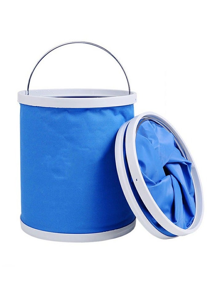 DubaiGallery Portable Folding Buckets Washing Basin Multifunction Water Pot Camping car wash folding bucket - Image 3
