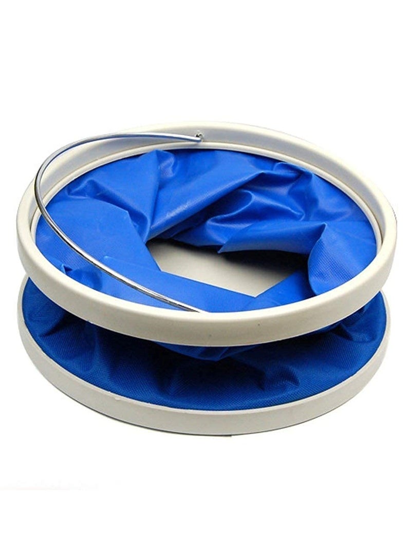 DubaiGallery Portable Folding Buckets Washing Basin Multifunction Water Pot Camping car wash folding bucket - Image 4