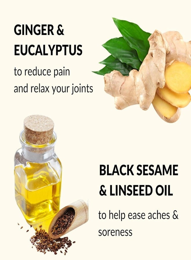 Zanskar Advanced Pain Healing Oil - 100 ml | Triple-Action Relief from Back Pain, Knee Pain, Inflammation | Natural Ayurvedic Formula - Black Sesame, Ginger & Eucalyptus | Fast-Absorbing & Non-Greasy (Pack of 2) - Image 3