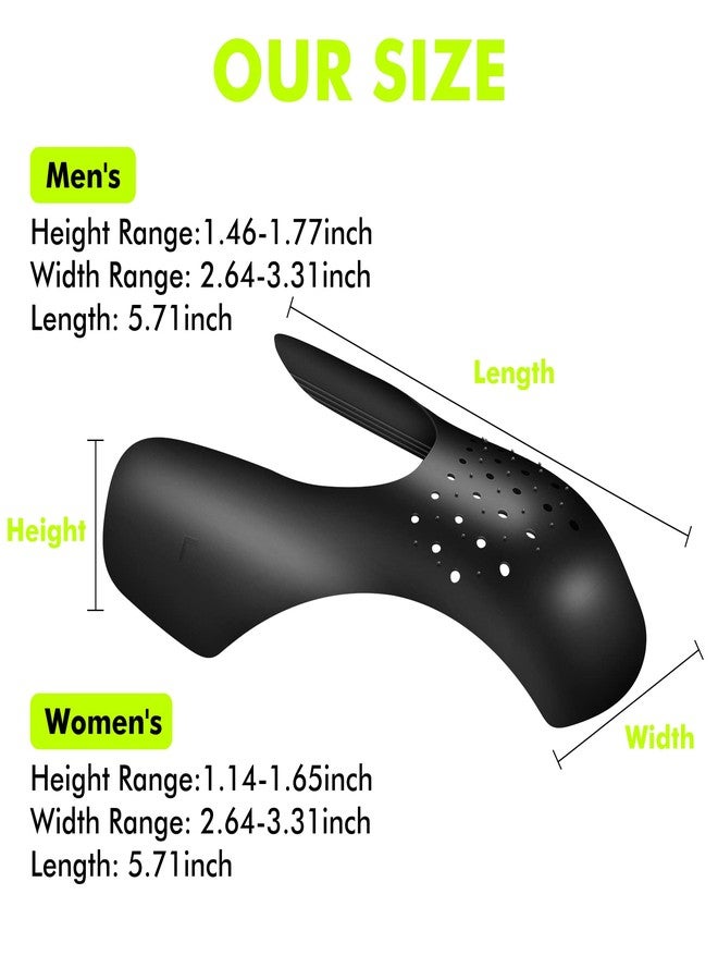 GBSYU Crease Protectors for Air Force 1 ‖ Jordan 1 ‖ Dunk Low, 4 Pairs Shoe Crease Protector, Crease Guard Suitable for Most Shoes, Anti Crease Shoe Protector for Men's 7.5-12/ Women's 5-8.5 - Image 5
