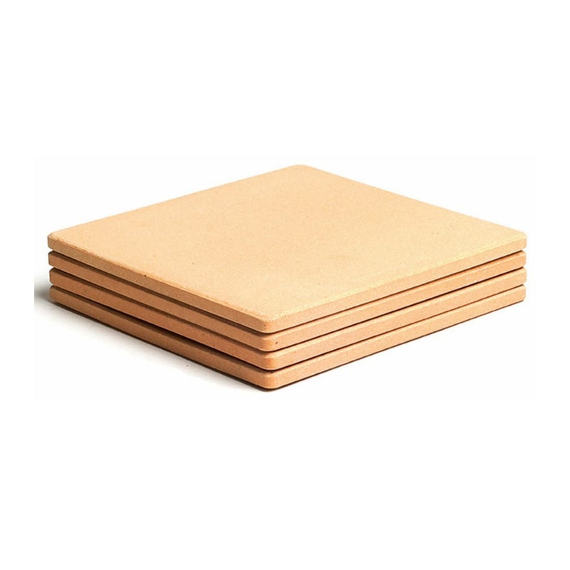 Pizzacraft Pizzacraft PC0103 75 Square ThermaBond Mini BakingPizza Stones Set of 4 