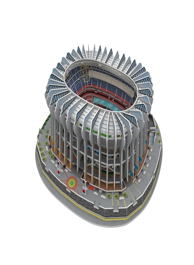 Sockers Azteca Stadium 3D Puzzle – Officially Licensed, Home of Mexican National Team, Soccer Stadium Replica, No Glue Required, Collector Gift - Image 5