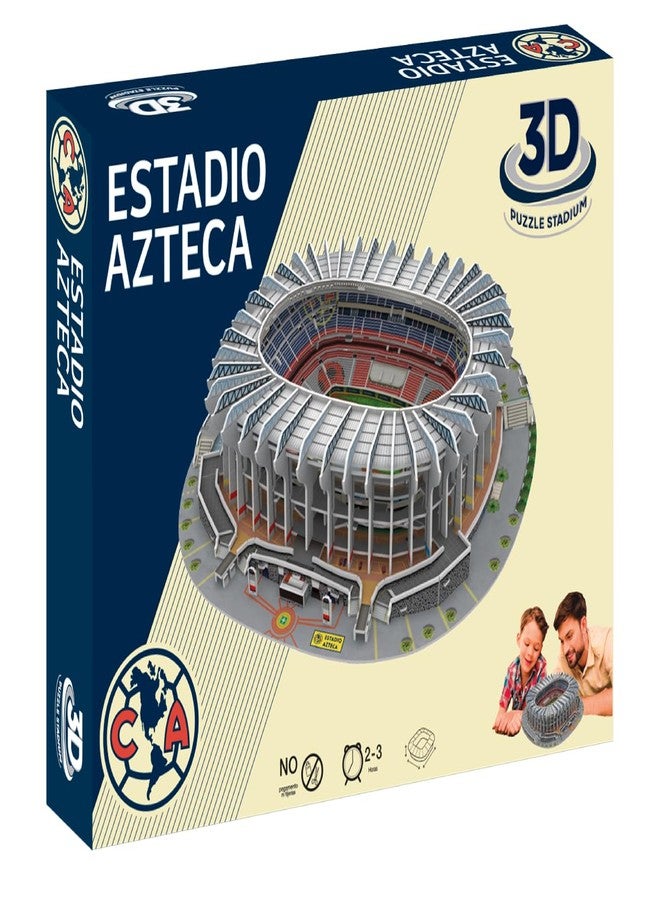 Sockers Azteca Stadium 3D Puzzle – Officially Licensed, Home of Mexican National Team, Soccer Stadium Replica, No Glue Required, Collector Gift - Image 1