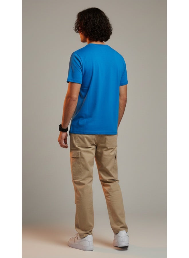 OUTLAWS Men's 4-Pack V-Neck Bio Finish T-Shirt in Solid Colors - Image 1