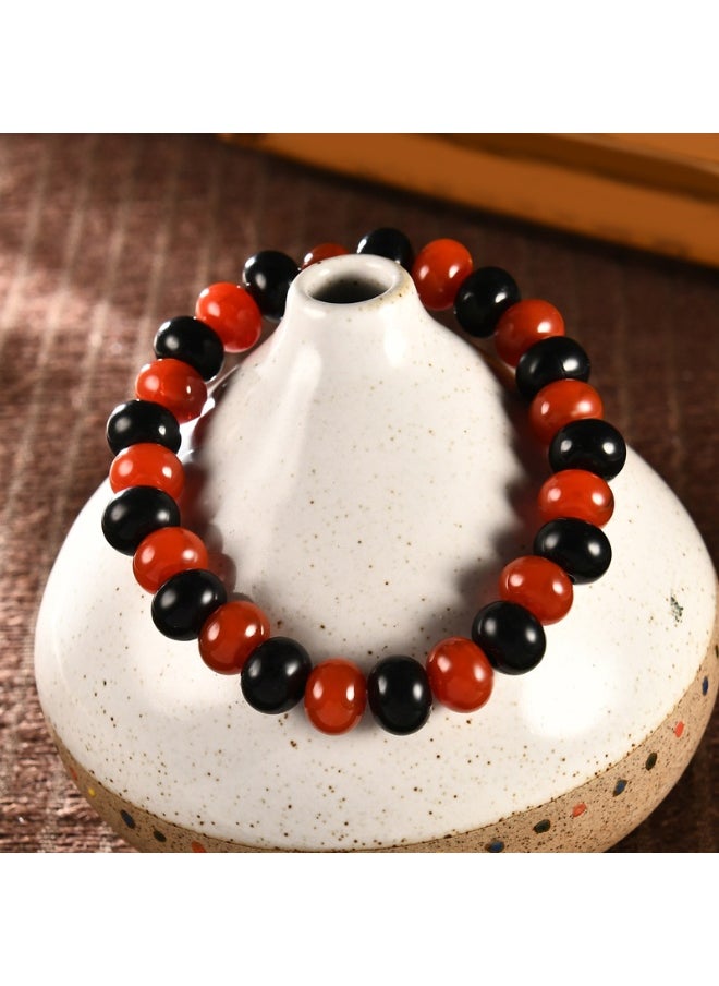 NIBEMINENT Fashion Transfer Bracelet Men's And Women's Bracelet Buddhist Beads 26 Play Prayer Bracelet 18 Beads Men's And Women's Bracelet  - Image 1