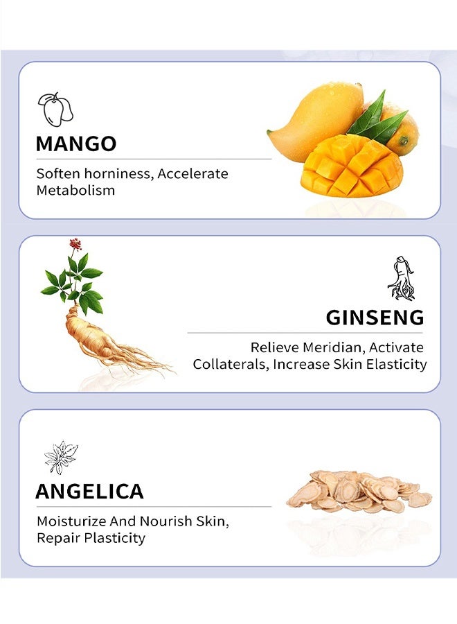 RtopR Mango Buttock Cream - Natural Plant Essence Can Deeply Moisturize, Relieve The Pain Of Sitting Buttocks, Tighten And Lift The Skin, And Shape The Ideal Curve Buttock Cream 40g - Image 4