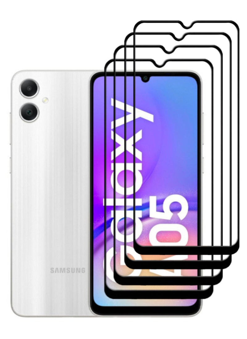 أكاليكس 4 قطع، حماية شاشة، لهاتف سامسونج جالاكسي A05، جودة ممتازة. - Image 1