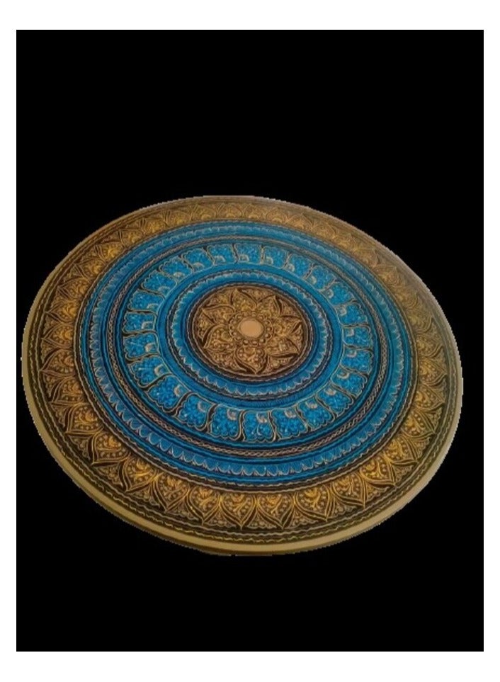 MIRFA Wooden Round Coffee Table  - Image 1