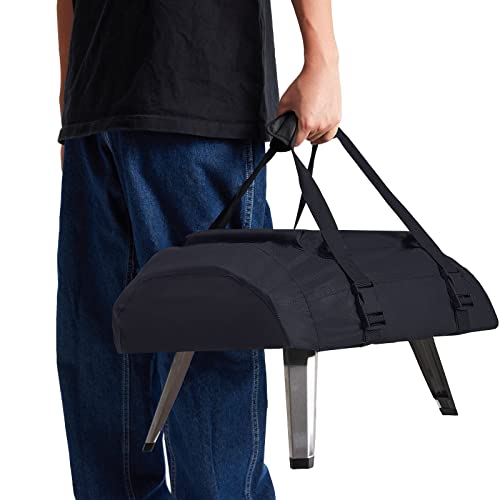 NOELIFE Pizza Oven Cover for Ooni Koda 16, Accessories for Ooni 16, Waterproof Pizza Maker Carry Cover with Top Pocket for Attachments, with Straps in the Bottom for Fixation (Oven Not Included) - Image 2