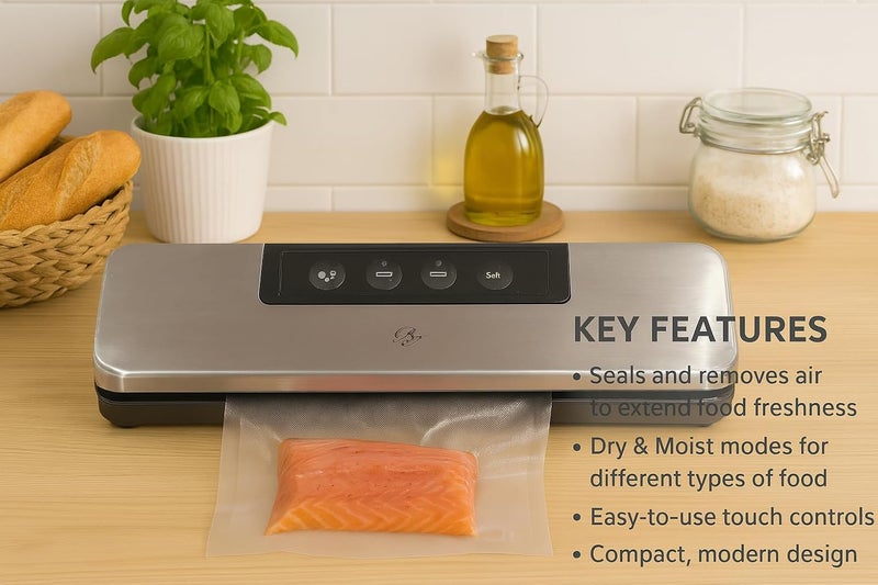 B&D Stainless Steel Vacuum Sealer Machine - Image 2