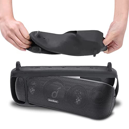 co2CREA Soft Silicone Cover Compatible with Anker Soundcore Motion+ Plus Bluetooth Speaker - Image 5