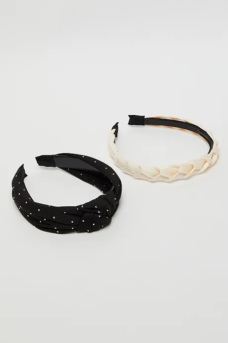 R&b 2 Pack Thick Headbands