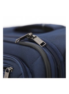 SONADA Softside Luggage Spinner Trolley Bag 3 Pieces Set,Navy (S-20",M-24",L-28")  - Image 5