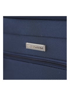 SONADA Softside Luggage Spinner Trolley Bag 3 Pieces Set,Navy (S-20",M-24",L-28")  - Image 4