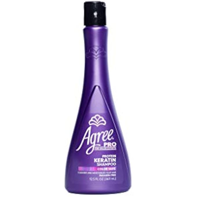 Agree KERATIN SHAMPOO, COLOR SAFE AND PARABEN FREE, 12.5 OZ - Image 1