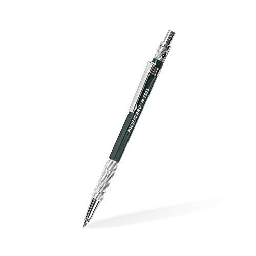 Pacific Arc 2mm Lead Holder and Lead Sharpener, Green Drafting Pencil for Artist Drawing, Drafting, and Sketching - Image 1