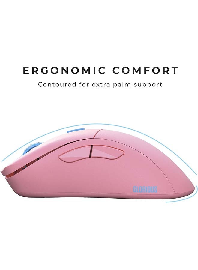 Glorious Model D Wireless Pro Flamingo Pink Forge Gaming Mouse - Image 2