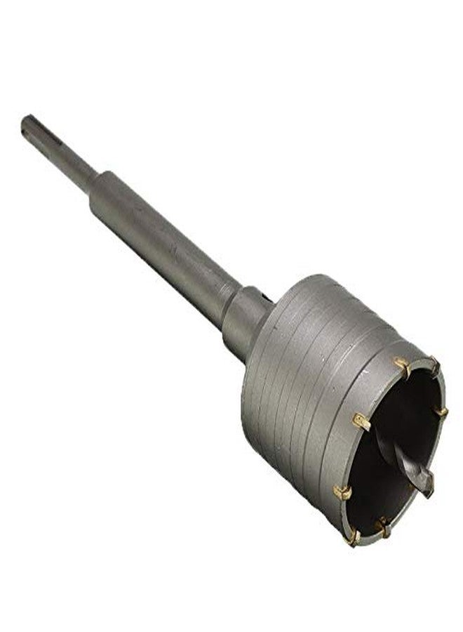 Digital Craft Air Conditioner Punch Reamer SDS Plus Shank Hole Saw Cutter Concrete Cement Stone Wall Hollow Drill Bit with Wrench (65 mm) - Image 4