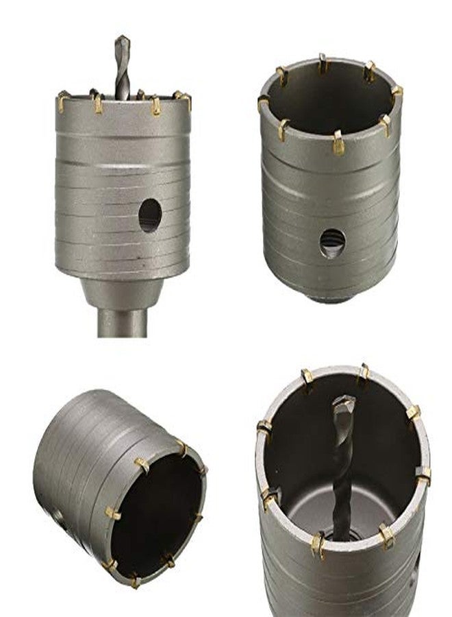 Digital Craft Air Conditioner Punch Reamer SDS Plus Shank Hole Saw Cutter Concrete Cement Stone Wall Hollow Drill Bit with Wrench (65 mm) - Image 5