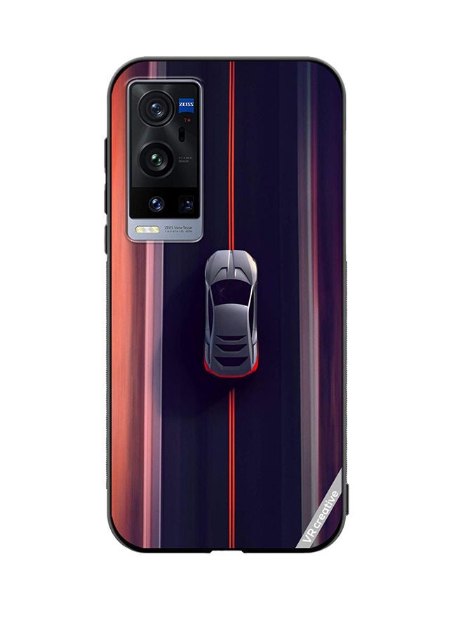VR CREATIVE Protective Case Cover For Vivo X60 Pro Plus Car Design Multicolour - Image 1