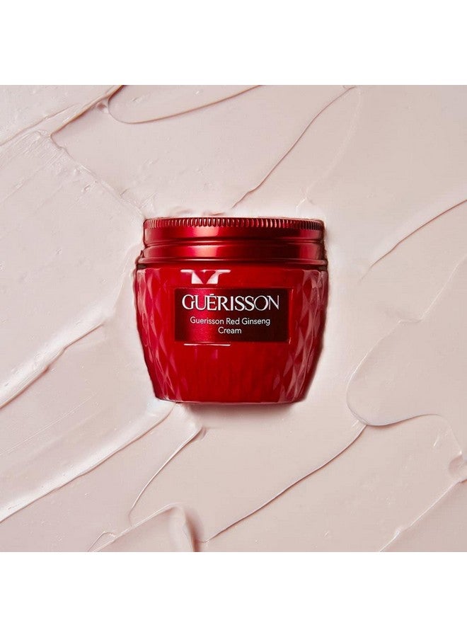 جوريسون كريم الجينسنغ الأحمر من جيريسون، 60 غرامًا (2.03 أونصة سائلة) - يحتوي على زيت الحصان ومستخلص الجينسنغ الأحمر، ومضاد للأكسدة، وكريم مرطب قوي للوجه. - Image 2