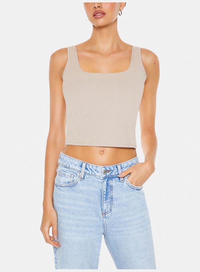 FOREVER 21 Cropped Tank Top - Image 1