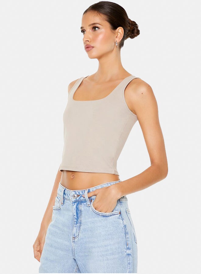 FOREVER 21 Cropped Tank Top - Image 3
