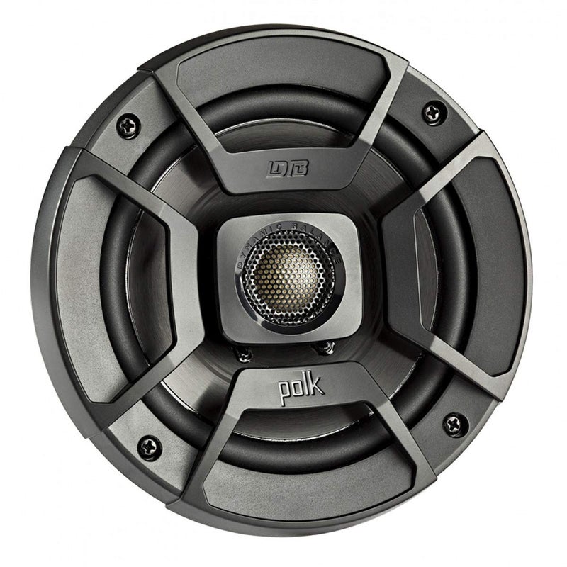 Polk Audio DB522 DB+ Series 5-1/4" Coaxial Speaker for Car Audio & Marine Speakers, 2-Way Boat & Car, 55-22kHz Frequency Response, Polypropylene Woofer Cone & 3/4" Silk Dome Tweeter, Easy Installation - Image 2