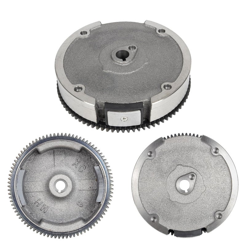RANSOTO Electric Start Motor Kit Flywheel Ignition Switch Kit Compatible with Honda GX160 GX200&More 2~3KW 5.5HP 6.5HP 4 Stroke Engines 212cc Non hemi Engine - Image 5