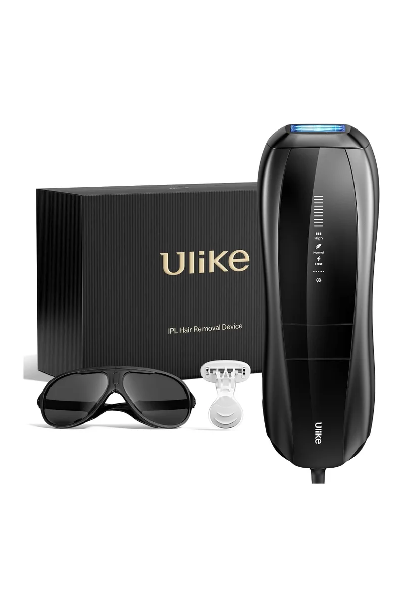 X IPL Hair Removal Device, Laser Hair Removal with Ice-Cooling, Dual Lights & Skin Senor for Nearly Painless & Long-Lasting Hair Removal, 3 Modes Tailored for Stubborn Hair, Gift for Smooth Skin