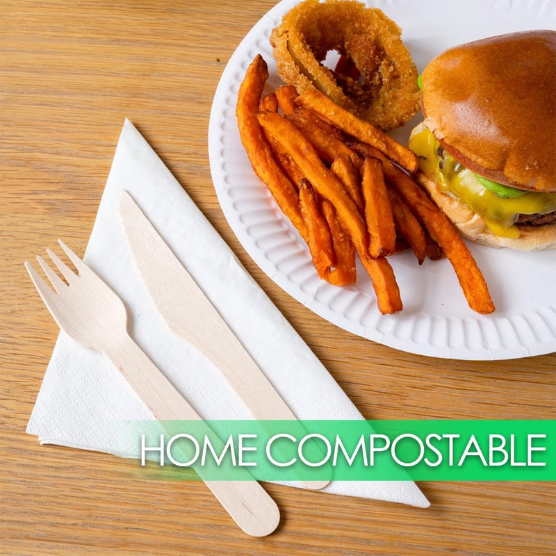 Talking Tables Table Kind - 100 Bulk Pack Soft White Napkins  Quality Serviettes for Parties  Catering & Everyday Use  Eco-Friendly Disposable Home Compostable FSC  Sustainable & Recyclable  Made in EU | 2ply | 33cm - Image 5