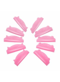 ICONSIAM Lash Lift Pad Selfsticky Shield Glueless Perm Rod On Eyelids Lamilami Eyelash Lifting Roller Pads 5 Size Natural C Curl Perming Lamination Guards Lovely Pink Cat Eyecatching Shields  - Image 2