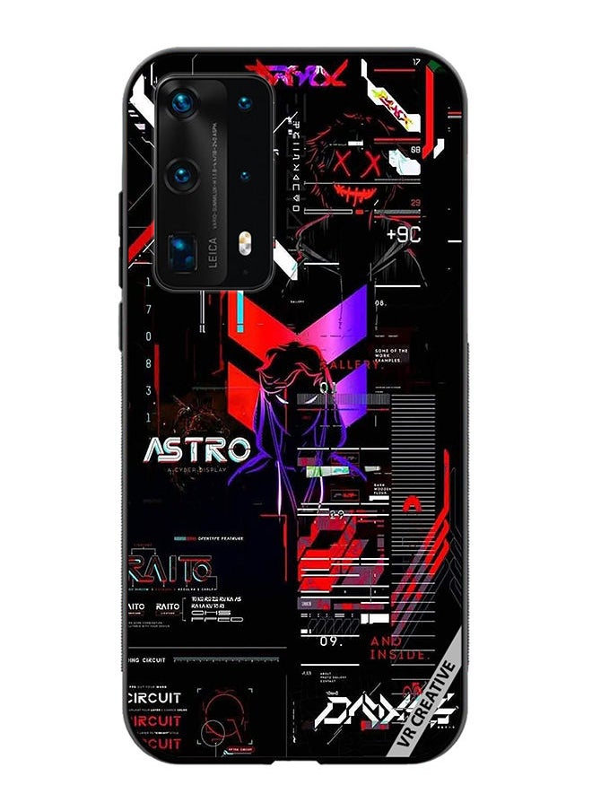 VR CREATIVE - Protective Case Cover For Huawei P40 Pro Plus Astro Design Multicolour - Image 1