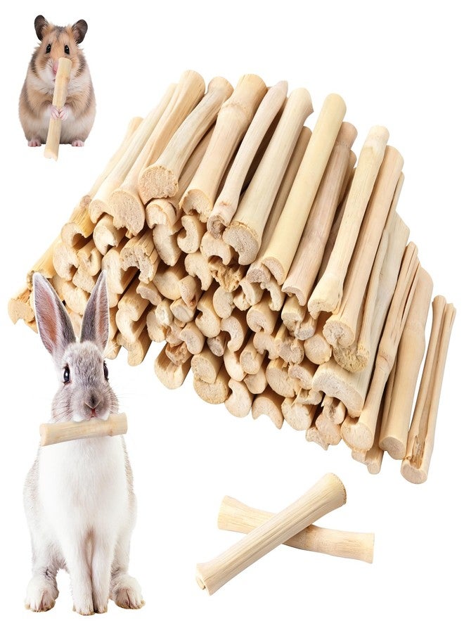 WYOMER 3lb Sweet Bamboo Chew Toy Natural Sweet Bamboo Animals Molar Chew Sticks Toys Pet Snacks Bamboo Sticks Treats - Image 1