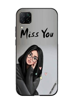 VR CREATIVE Protective Case Cover For Huawei Nova 7i/P40 Lite Girl Miss You Design Multicolour  - Image 1
