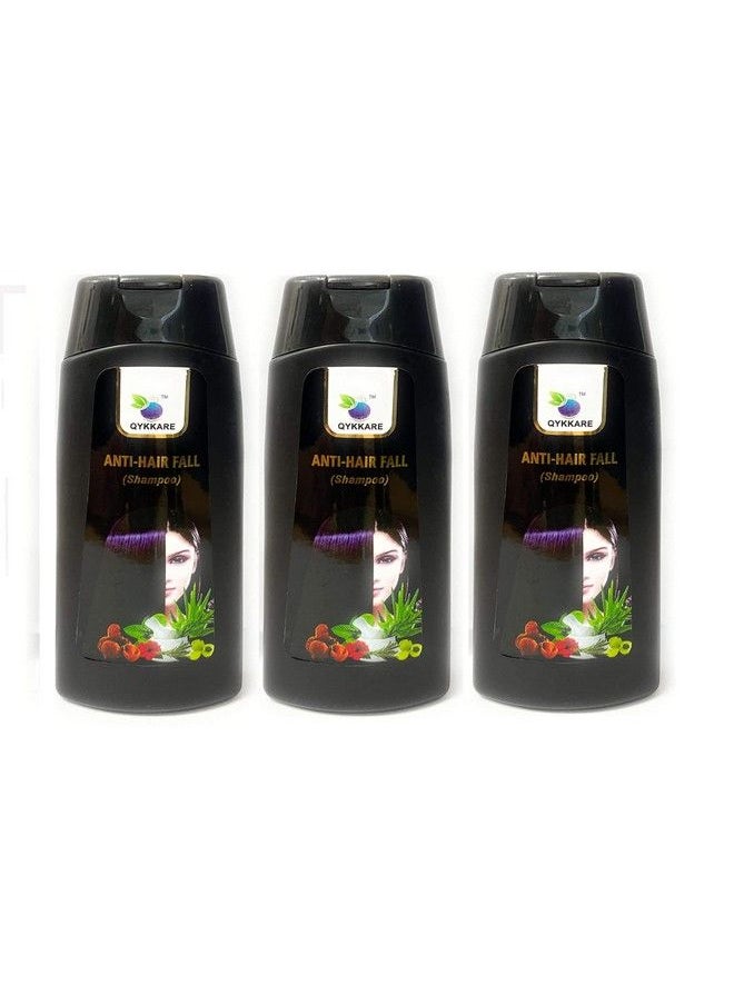 QYKKARE Anti Hair Fall Shampoo (200 Gm X 3) = 600 Gm  - Image 2