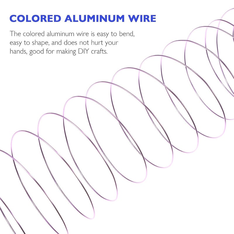 15 Colors 1.0mm Weaving Aluminum Wire 10 Meters Flexible Anodized Metal Wire for Jewelry Making DIY Art Projects in USA - Image 3