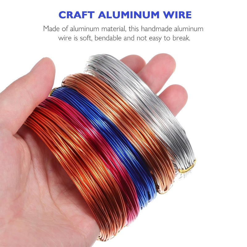 15 Colors 1.0mm Weaving Aluminum Wire 10 Meters Flexible Anodized Metal Wire for Jewelry Making DIY Art Projects in USA - Image 4