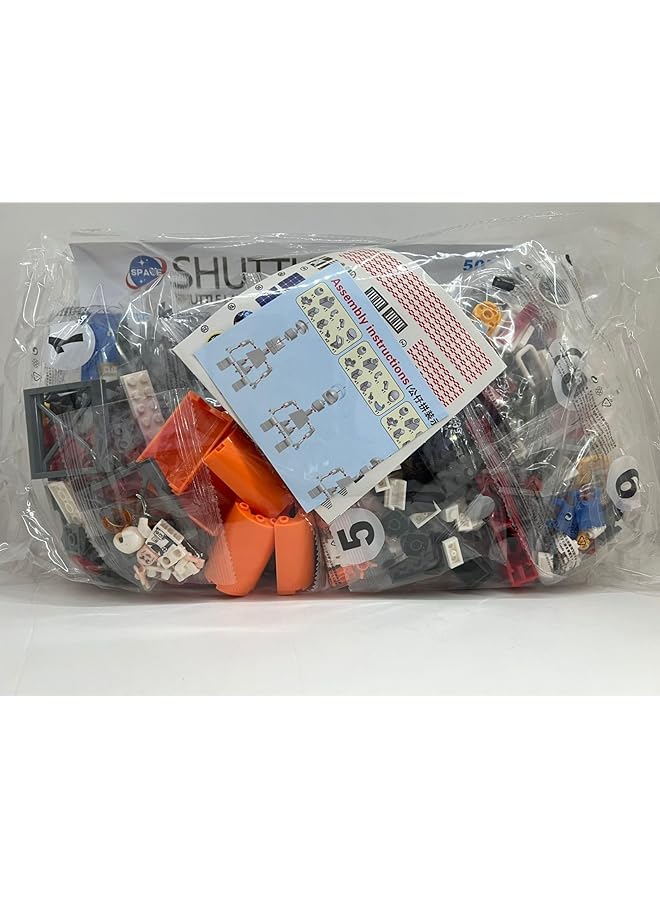 Shuttle Building Block 682 Pieces Set For 6 Year Kids - Image 4