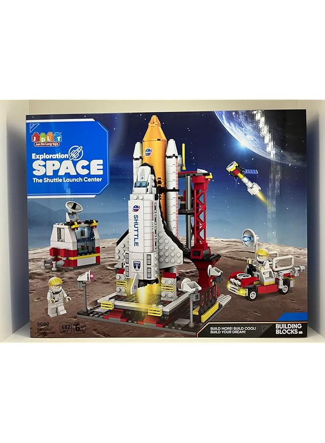 Shuttle Building Block 682 Pieces Set For 6 Year Kids - Image 1