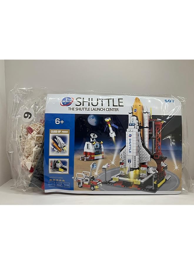 Shuttle Building Block 682 Pieces Set For 6 Year Kids - Image 3