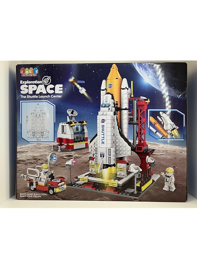 Shuttle Building Block 682 Pieces Set For 6 Year Kids - Image 2