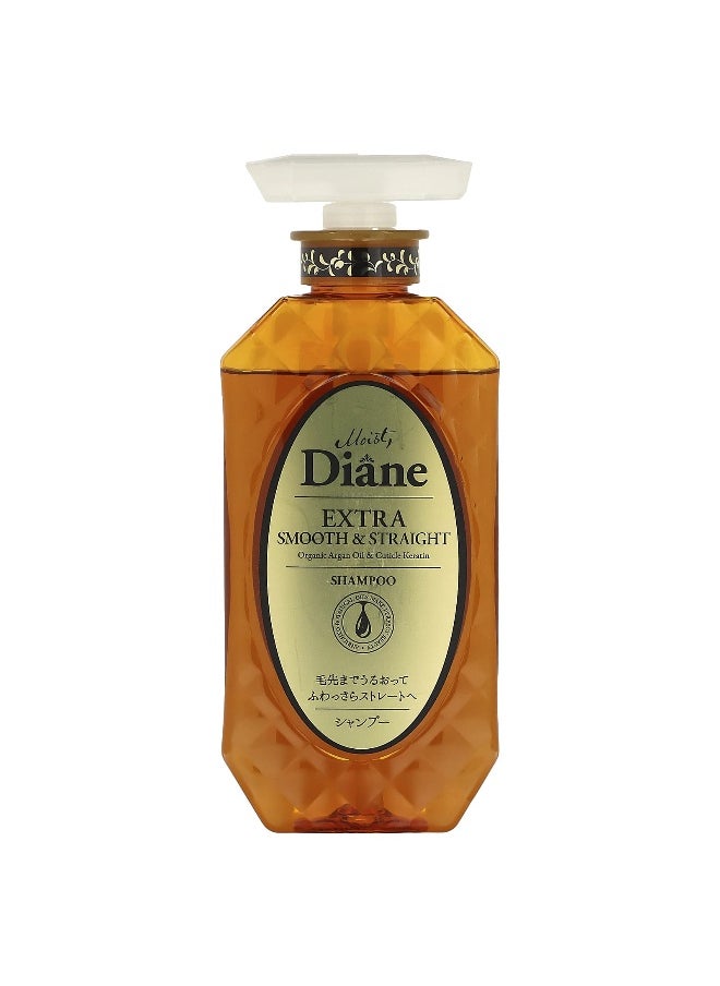 Moist Diane Moist Diane, Extra Smooth & Straight Shampoo, 15.2 fl oz (450 ml)  - Image 1