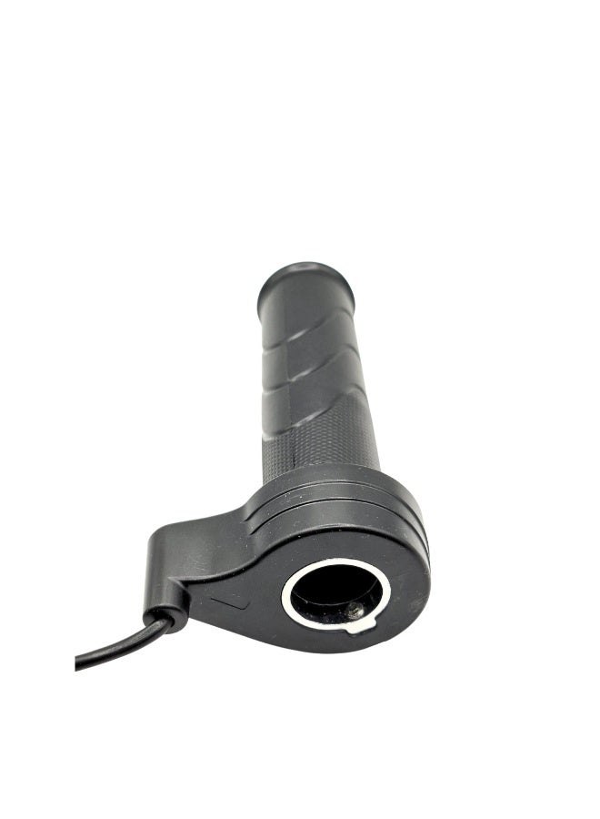 Fukukawa Electric Scooter Throttle Grip 3 Wire Twist Accelerator Universal Right Handle for E Bike Scooter Anti Slip Rubber Plug and Play Black - Image 5