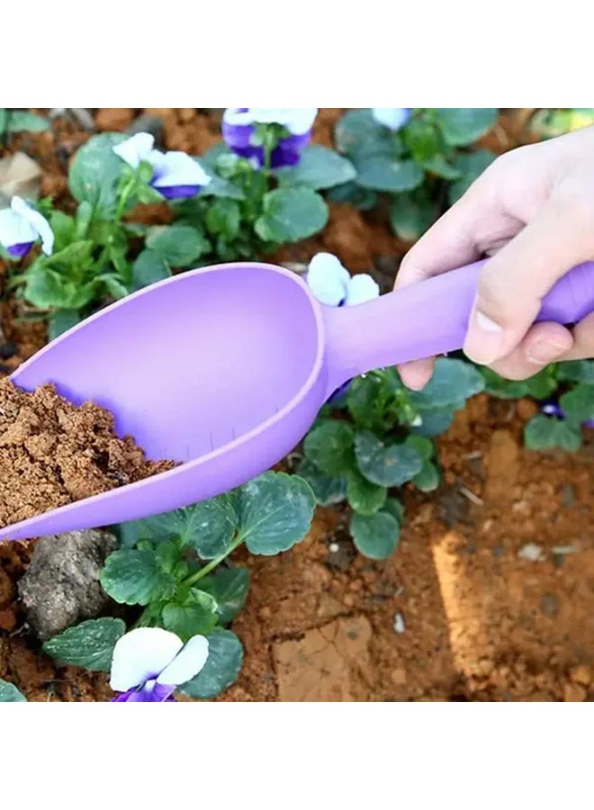 Green 5PCS Garden Shovel Hand Trowels for Planting Digging Transplanting Soil Beach Sand - Image 5